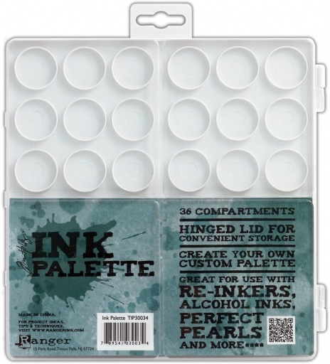 Tim Holtz Ink Palette - 7.5''X7.5''